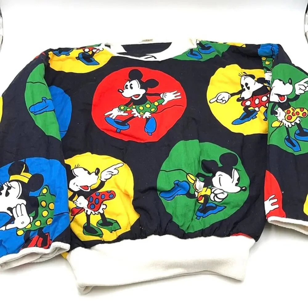 Vintage reversible sweatshirt 80s double - Picture 2 of 4